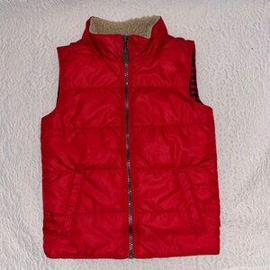 Carter's Buffalo Check Sleeveless Puffer Vest